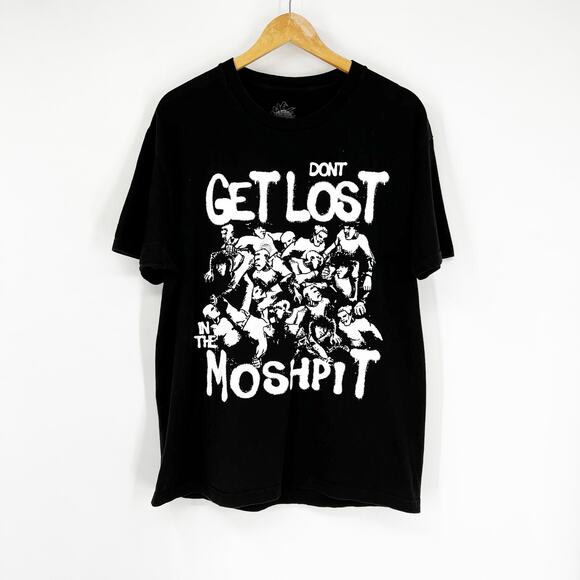 $NOT Get Busy or Die Tour Graphic Band Tee Size L - Picture 1 of 4